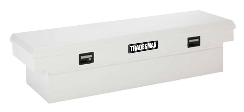 Tradesman 86600, Steel Cross Bed Truck C/O Tool Box (70in.) - White