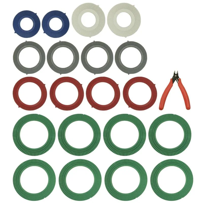 Moog K100339, Assortment of 8 Color-Coded Wheel Alignment Shim