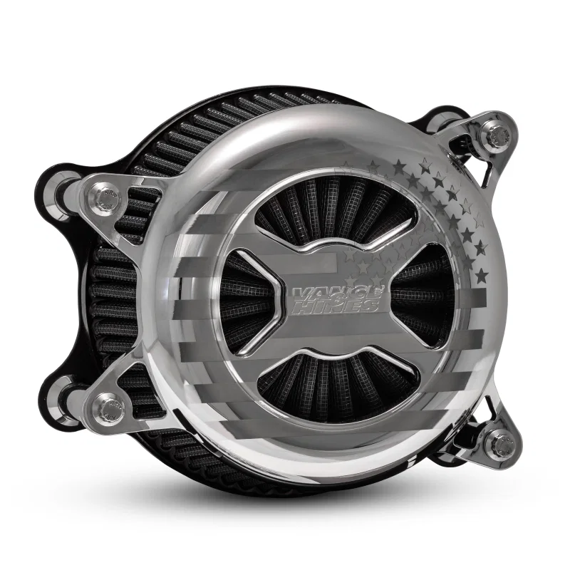 Vance and Hines 72039, & Hines Harley Davidson 10-20 Forty Eight / 12-20 Iron 883 VO2 Blade Air Intake - Chrome