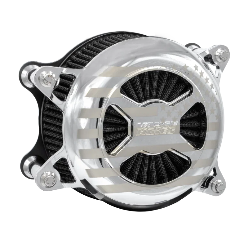 Vance and Hines 72045FG, & Hines 17-21 HD Touring/Softail VO2 America - Chrome