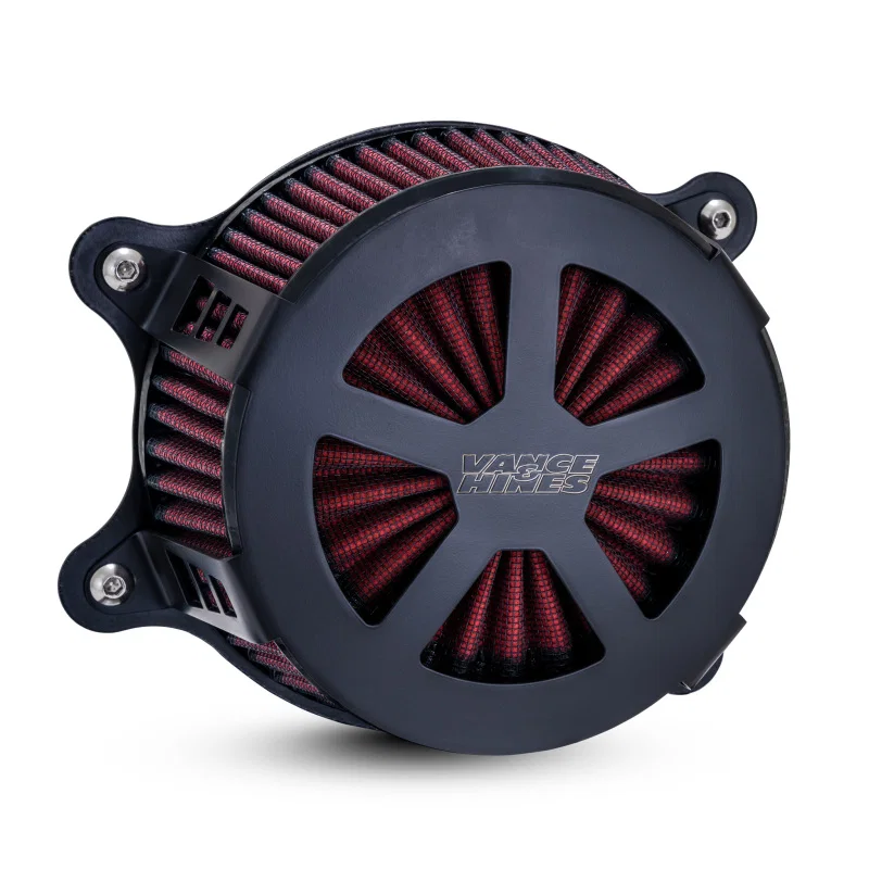 Vance and Hines 41103, & Hines 23+ Road/Street Glide Radiant V Air Intake - Black