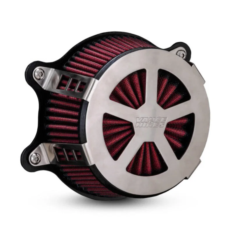 Vance and Hines 71463, & Hines HD Touring 08-16 Radiant V Intake Brshd for Harley-Davidson