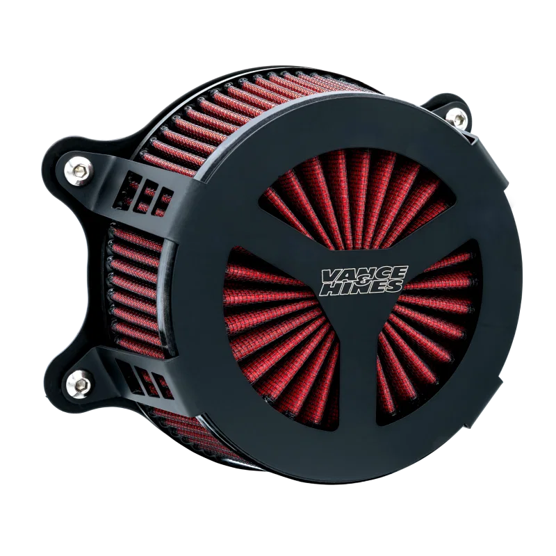 Vance and Hines 41457, & Hines HD Sportster 91-22 Radiant III Air Intake Black for Harley-Davidson