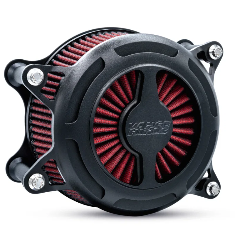 Vance and Hines 41110, & Hines 23+ HD Road/Street Glide Blade Air Intake - Wrinkle Black