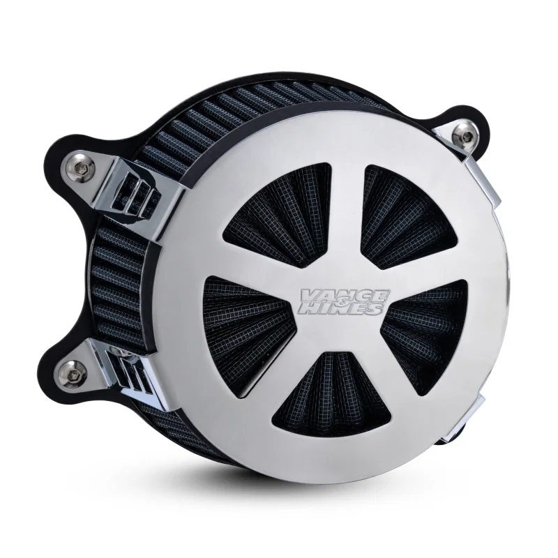 Vance and Hines 71103, & Hines 23-24 Touring Models Radiant V Air Intake - Chrome