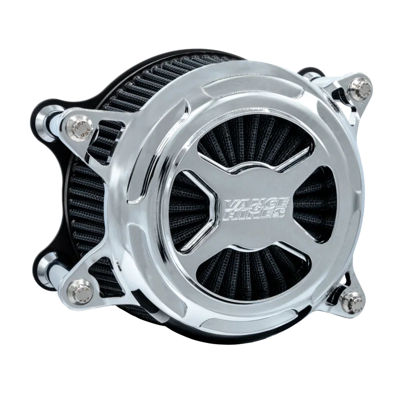 Vance and Hines 71100, & Hines 23-24 Touring Models V02 X Air Intake - Chrome
