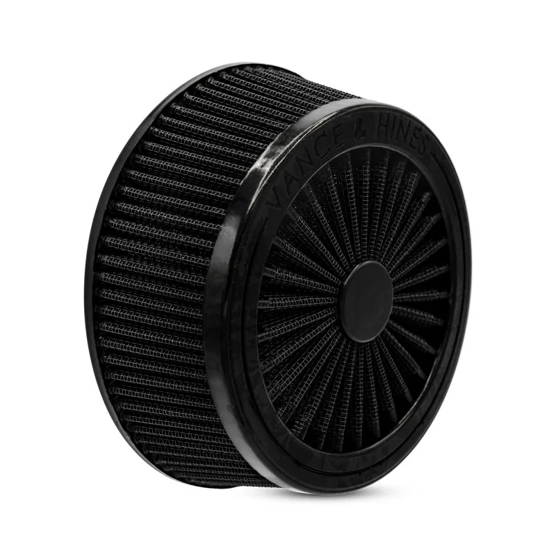 Vance and Hines 23723, & Hines Black VO2 Filter D165Fl