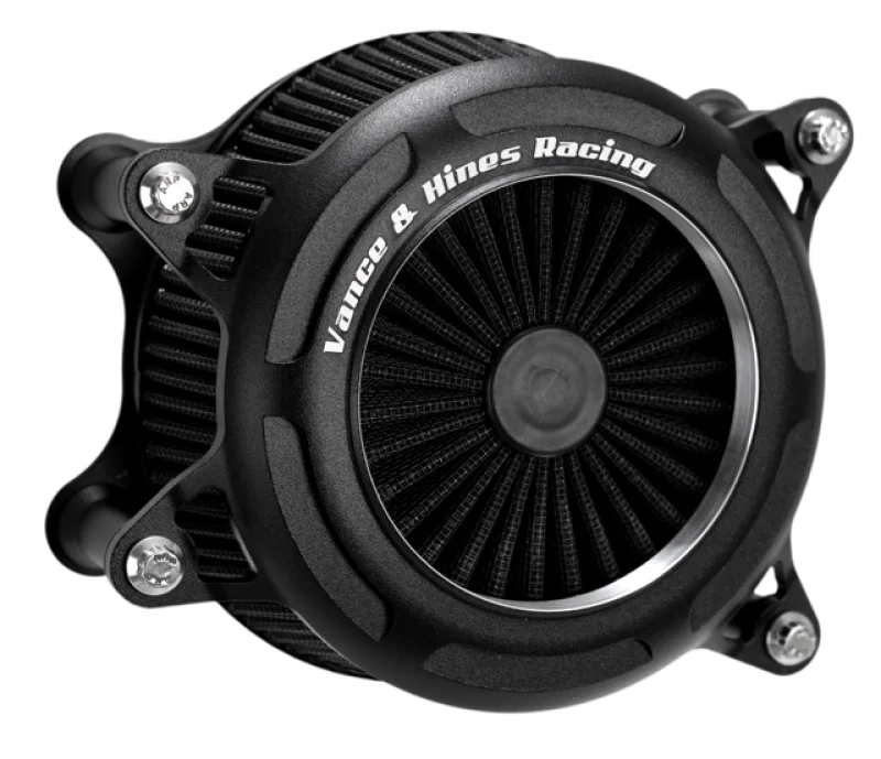Vance and Hines 41118, & Hines Harley-Davidson Touring/Tri-Glide/Softail VO2 Onyx Air Intake Kit