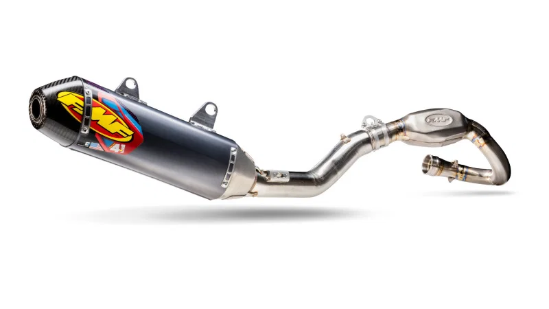 FMF Racing 041612, 22-24 Honda CRF250R SS Aluminum Factory 4.1 RCT Complete System w/ SS MB Header