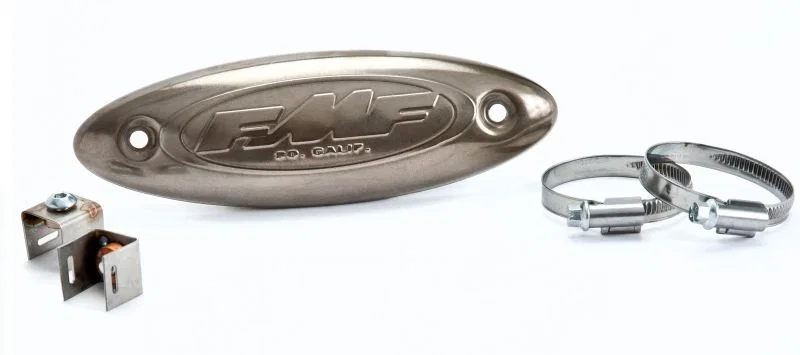 FMF Racing 040230, Titanium Header Heat Shield (Universal)