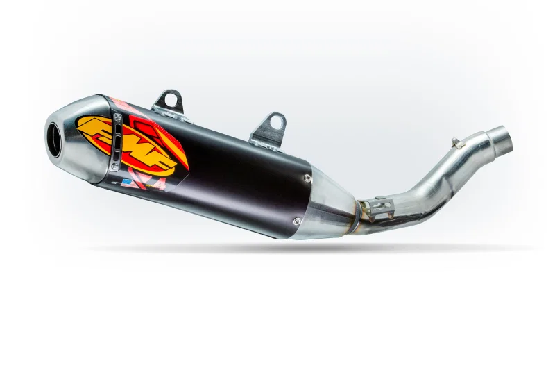 FMF Racing 041608, 22-24 Honda CRF250R Powercore 4 Hex Muffler