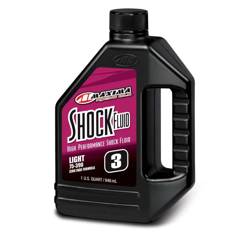 Maxima 58901L, Racing Shock Fluid Light 75/390 3wt - 1L