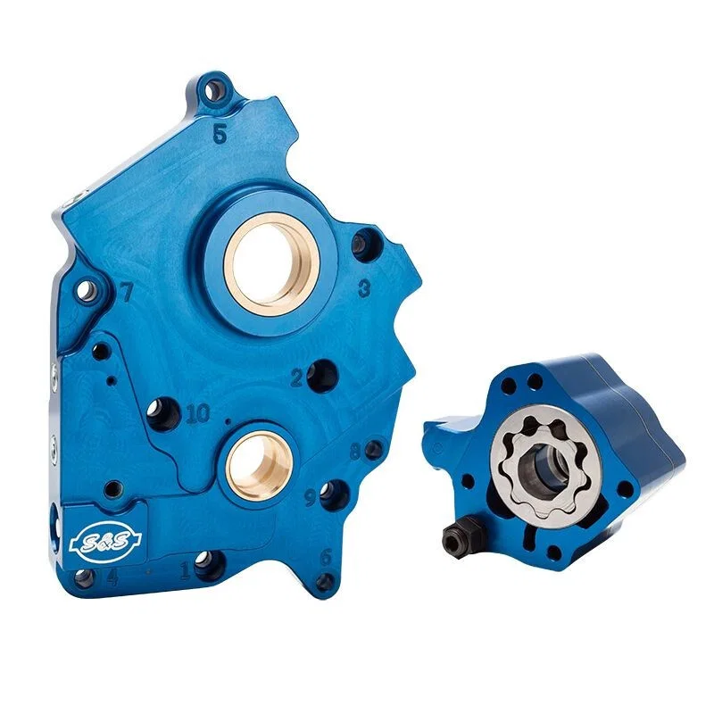 S&S Cycle 310-0998C, 2017+ M8 Oil Cooled Models Oil Pump & Cam Plate Kit - Incl. VVT