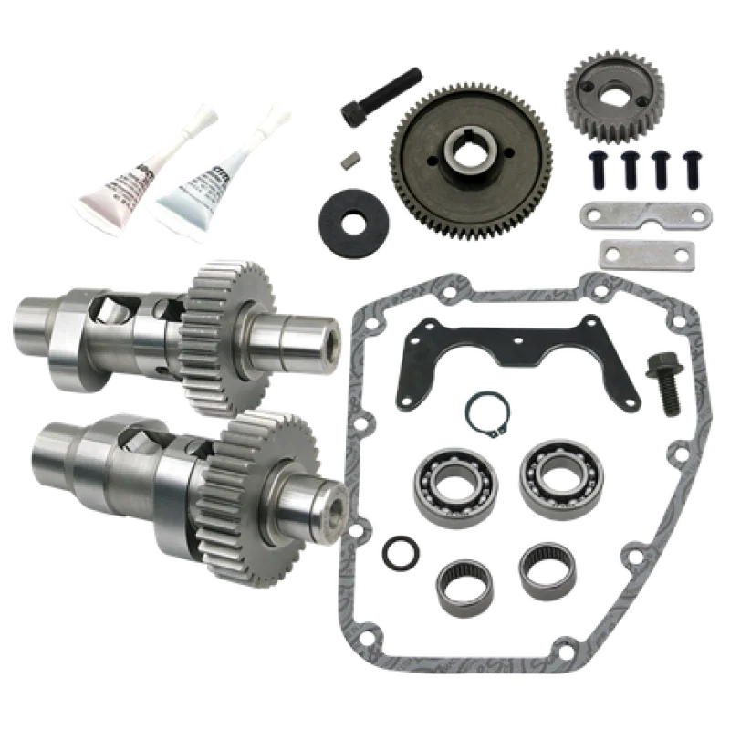 S&S Cycle 330-0438, 99-06 BT Easy Start Gear Drive Camshaft Kit for Harley-Davidson