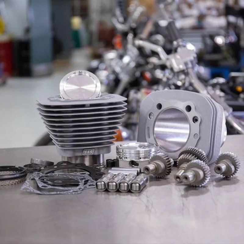 S&S Cycle 910-0700, 00-21 Sportster Models 883cc to 1200cc Hooligan Kit - Silver
