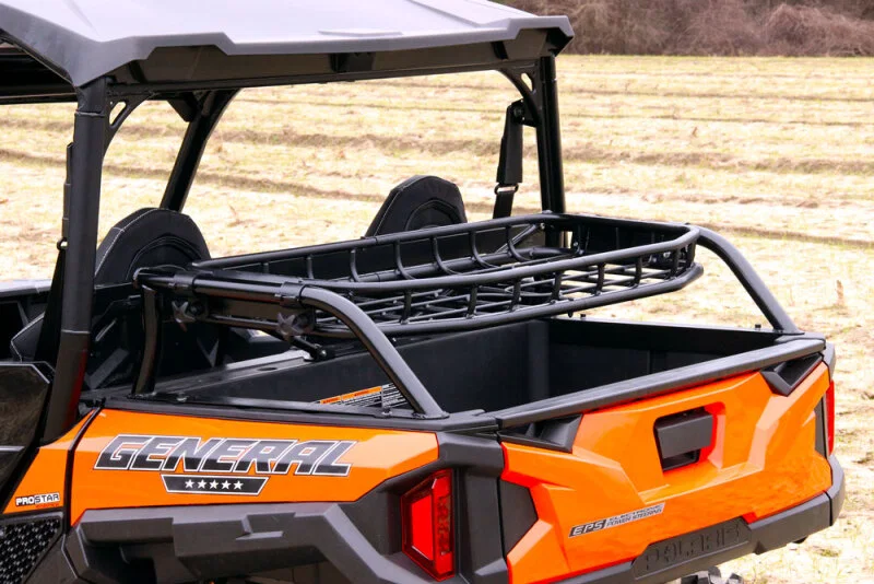 Seizmik 58-05007, 16-23 Polaris General Dump Bed Rack - Black