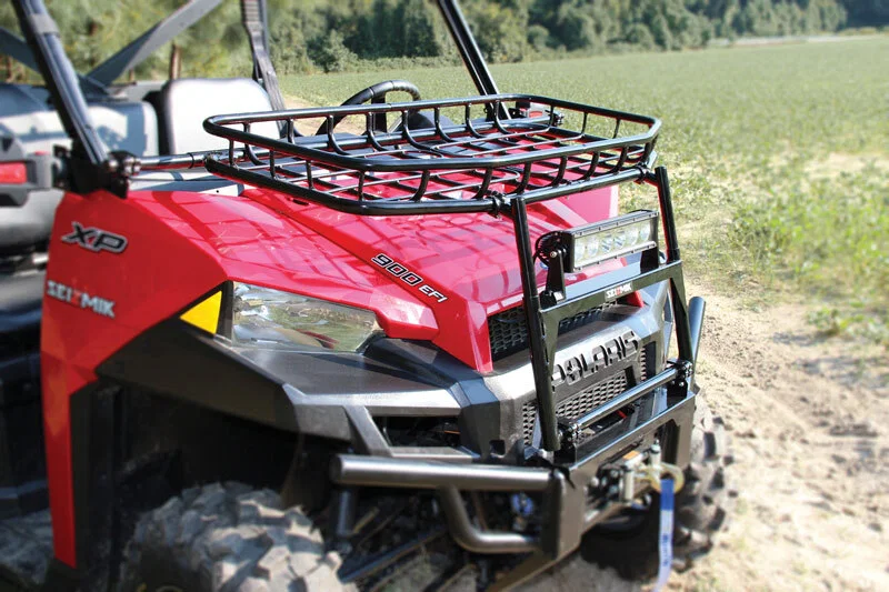 Seizmik 58-08071, 13+ Polaris 500-900 Ranger/XP/Crew Hood Rack - Black