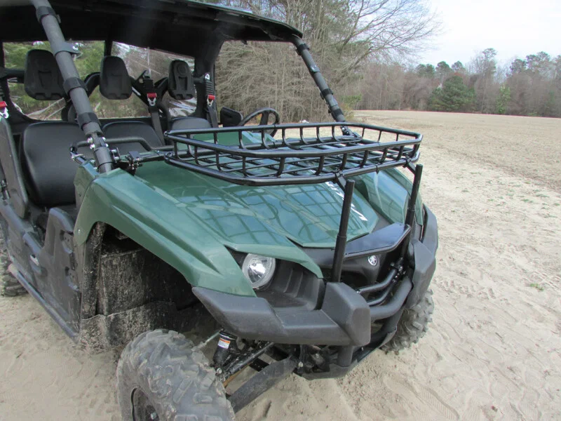 Seizmik 58-08073, 14-23 Yamaha Viking 700 Hood Rack - Black