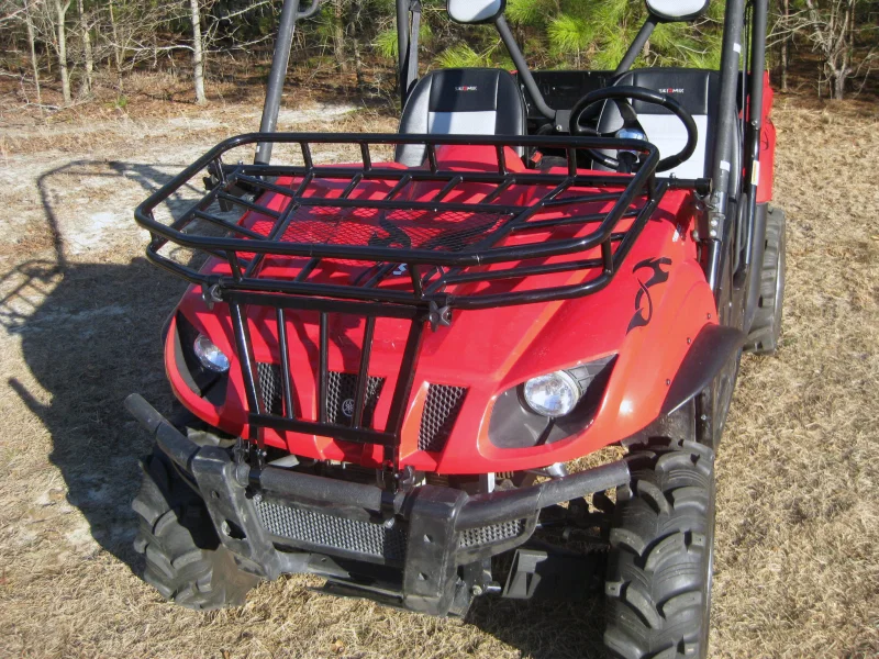 Seizmik 58-08049, 06-12 Yamaha 450-700 Rhino Universal Hood Rack - Black