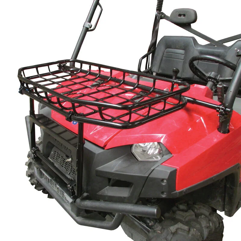 Seizmik 58-08070, 15-23 Polaris Ranger Full/Mid-Size Ranger Hood Rack - Black