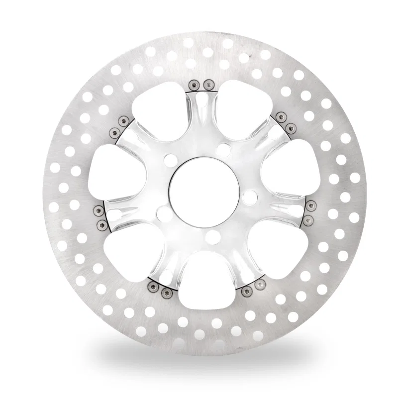 Performance Machine 0133-1802VIRS-CH, Disc/Carr 11.8 Virtue Rear Right - Chrome