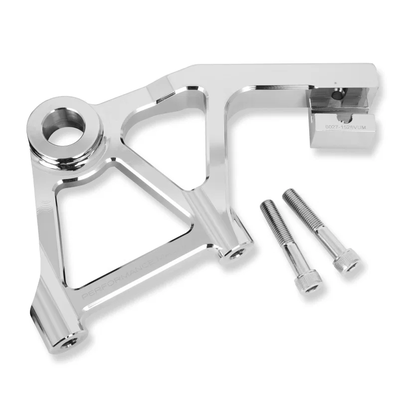 Performance Machine 0023-1828AGNM-A-CH, Touring Rear Rad Cal Bracket Assembly - Chrome
