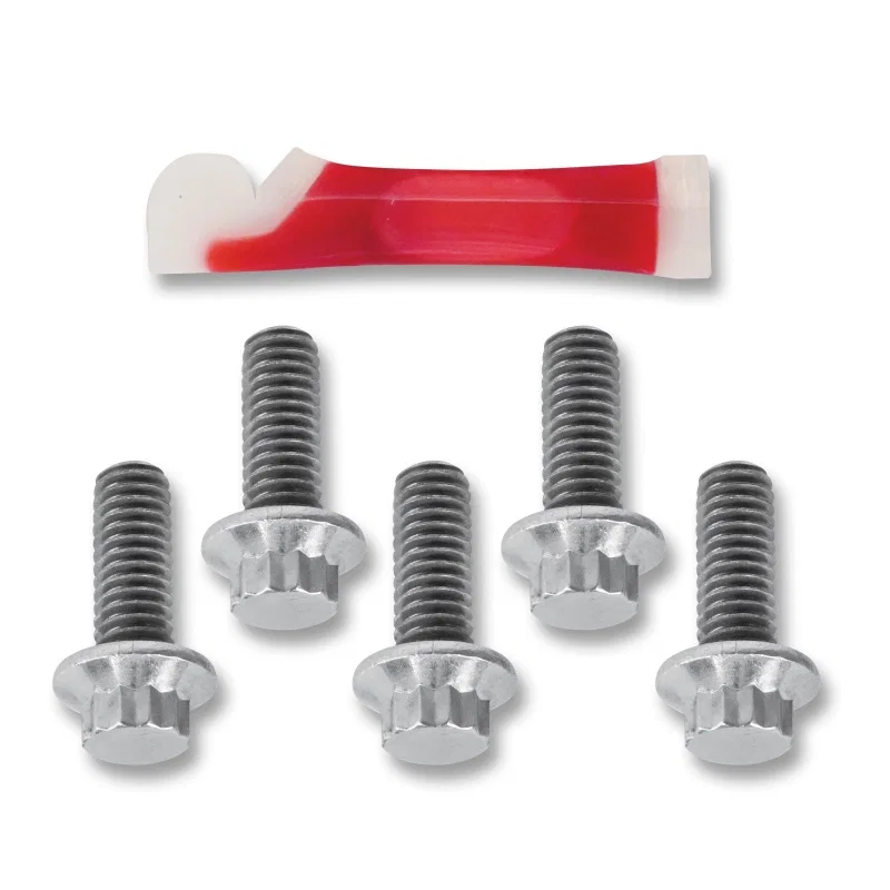 Performance Machine 0109-0016-SS, 84-Up HD Bolt Set Fr Single Disc Stainless Steel