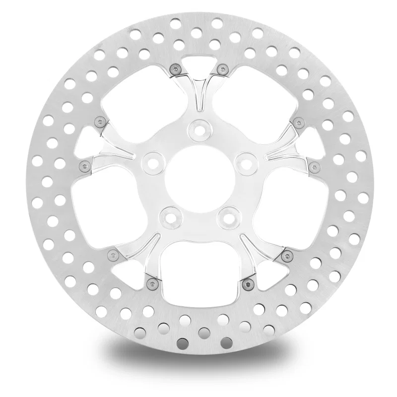 Performance Machine 0133-1523GALLS-CH, Disc/Carr 11.5 Galaxy Rear Left - Chrome