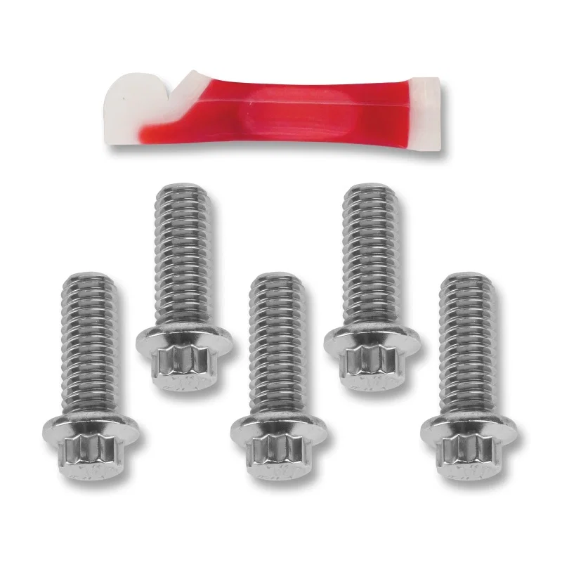 Performance Machine 0109-0017-SS, HD Mag Wheel Bolt Set For Disc Stainless Steel