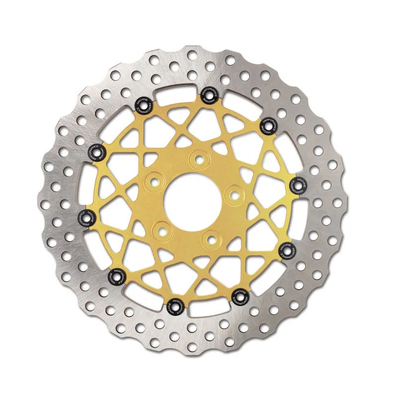 Performance Machine 0133-1809S-G, Disc/Carr Speedstar 11.8in x .20 FF No O/S Front - Gold Ano