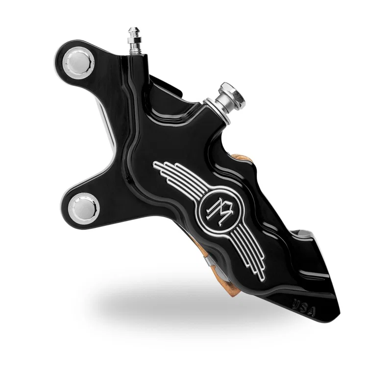 Performance Machine 0051-2915-CH, Front 6 Piston Diff Bore Caliper - Chrome