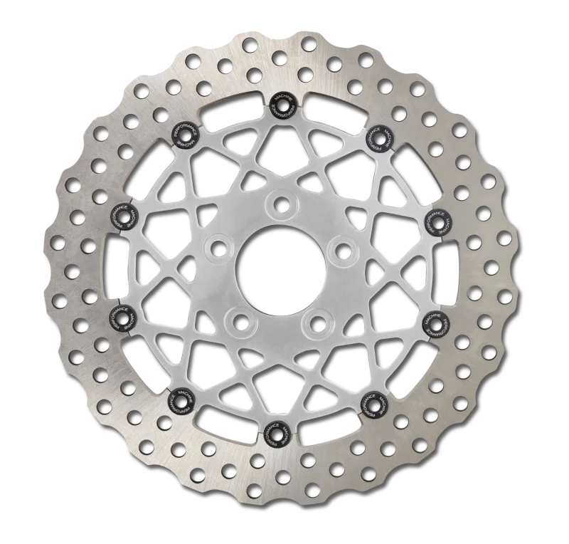 Performance Machine 0133-2608S-CH, Disc/Carr Speedstar 320Mm X .20 Ff No O/S Front Chrome