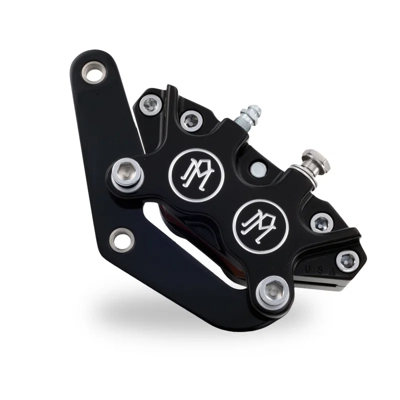 Performance Machine 1213-0017-BM, Front Single Brake-Blk Contrast Cut