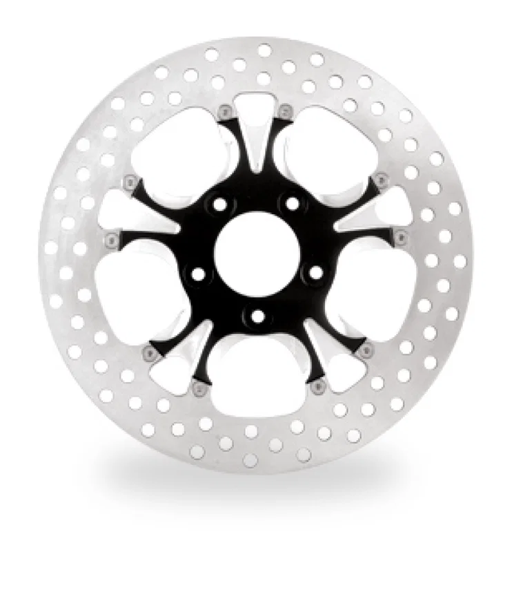 Performance Machine 0133-1522GATS-BMP, Disc/Carr 11.5 Luxe Front Left - Contrast Cut Platinum