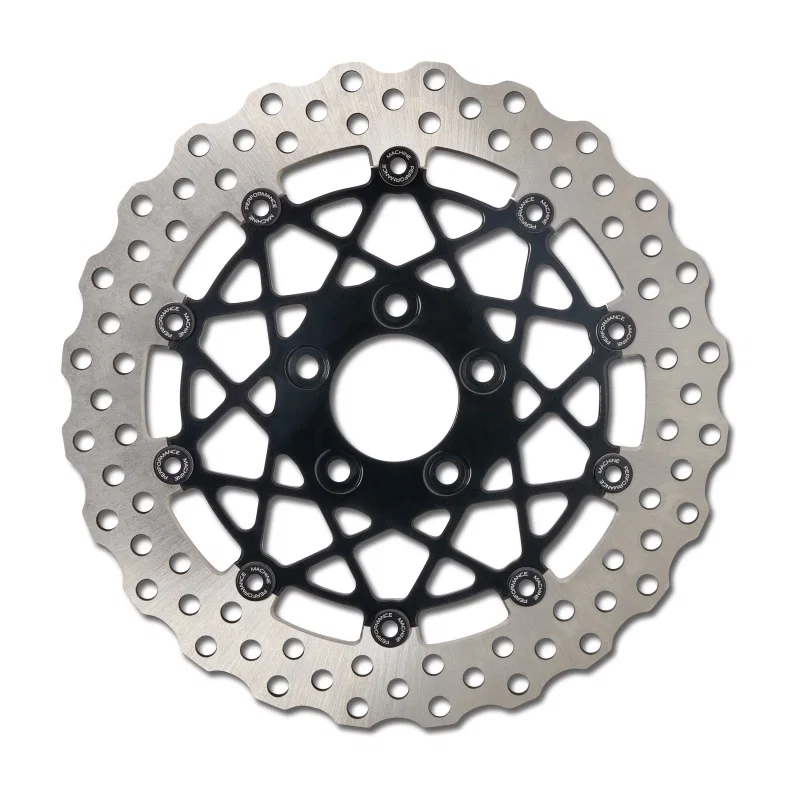 Performance Machine 0133-1809S-B, 11.8in X .20 Speedstar Front - Black Ano