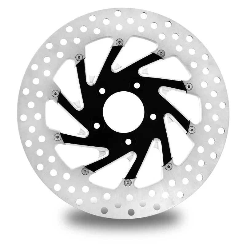 Performance Machine 0133-1802REYLS-BMP, Disc/Carr 11.8 Del Rey Rear Left - Contrast Cut Platinum