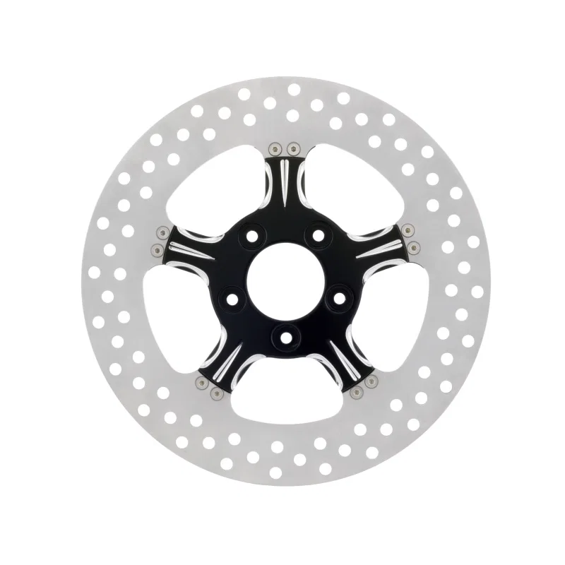 Performance Machine 0133-1523XFRS-BMP, Disc/Carr 11.5 Fierce Rear - Contrast Cut Platinum