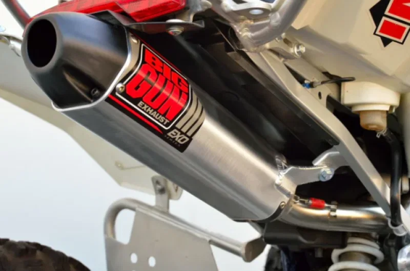 Big Gun 13-5462, 06-10 Suzuki LT-R 450 QuadRacer EXO Aluminum Slip On Exhaust