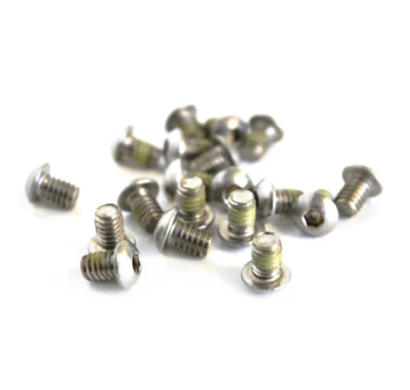 Big Gun 40-S002, 1/4x20 Base Plate Allen Screws (4 pk) - Button Head (Silver)