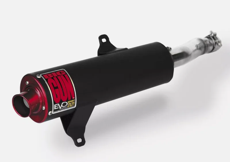 Big Gun 12-1422, 00-14 Honda Rubicon 500 ES EVO U Series Slip On Exhaust