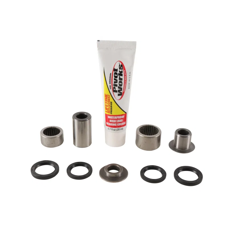 Pivot Works PWSHK-K12-040, 08-14 Kawasaki KFX450R Rear Shock Bearing Kit