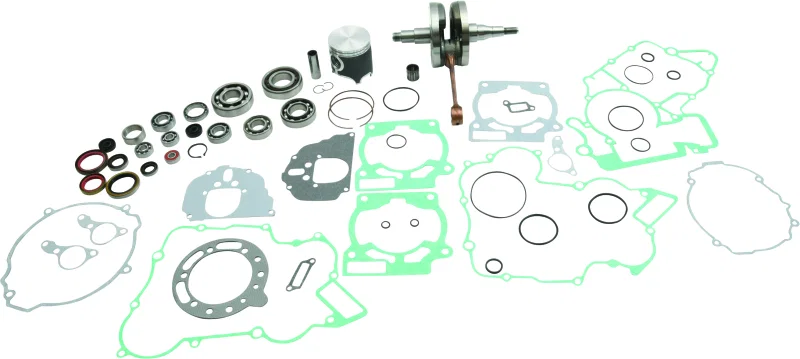 Vertex Pistons WR101-180, 00-02 EXC Complete Engine Rebuild Kit for KTM 200 EXC