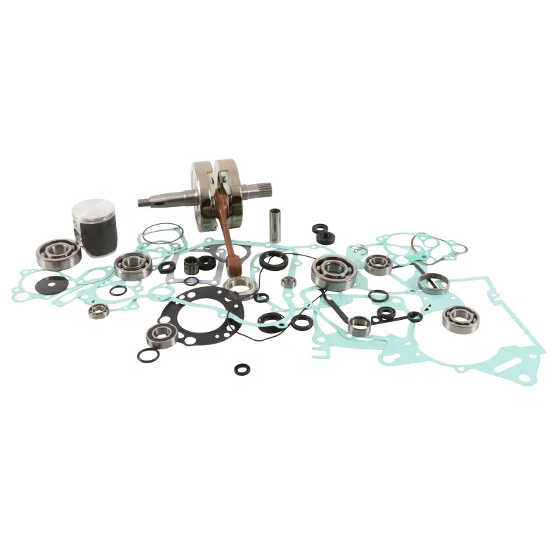 Vertex Pistons WR101-097, 01-02 CR 125 R Complete Engine Rebuild Kit