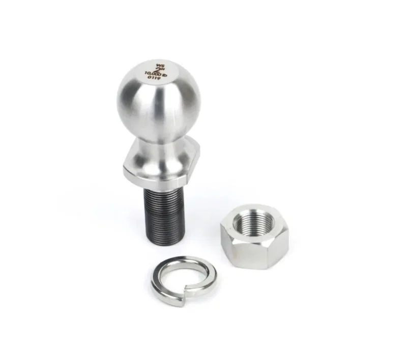 Weigh Safe STB01, 2in Tow Ball (10K Max GTW/1.5K Max Tonuge) - Stainless Steel