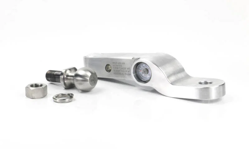 Weigh Safe WSFH2-2-01, Tongue Weighing 2in Drop Fixed Height Ball Mount w/2in Tow Ball (STB01)