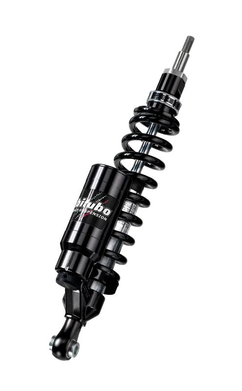 Bitubo Suspension BW036WAT12, WAT1 Monoshock Adjustable: Spring Preload, Rebound, Compression, Length, Black Spring