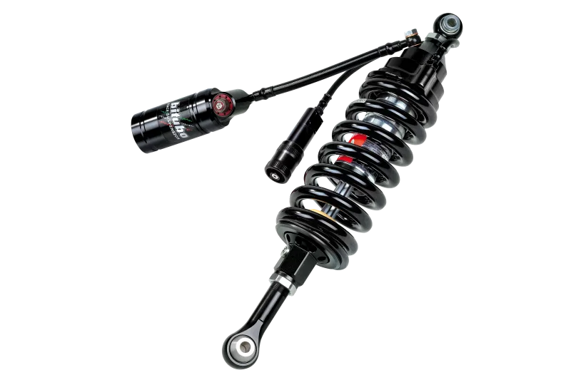 Bitubo Suspension BW048CYU31V2, CYU3 Monoshock Adjustable: Hydraulic Spring Preload, Reb., Double Comp., Length, Red Spring