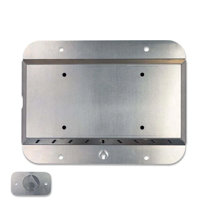 Artec Industries JK1111, 07-18 Jeep Wrangler JK Spare Tire Delete Kit - Bare Aluminum