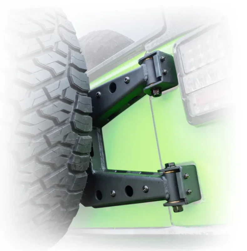 TURN Offroad JKTC-01, 2007-2018 Jeep JK Hinge Mount Tire Carrier