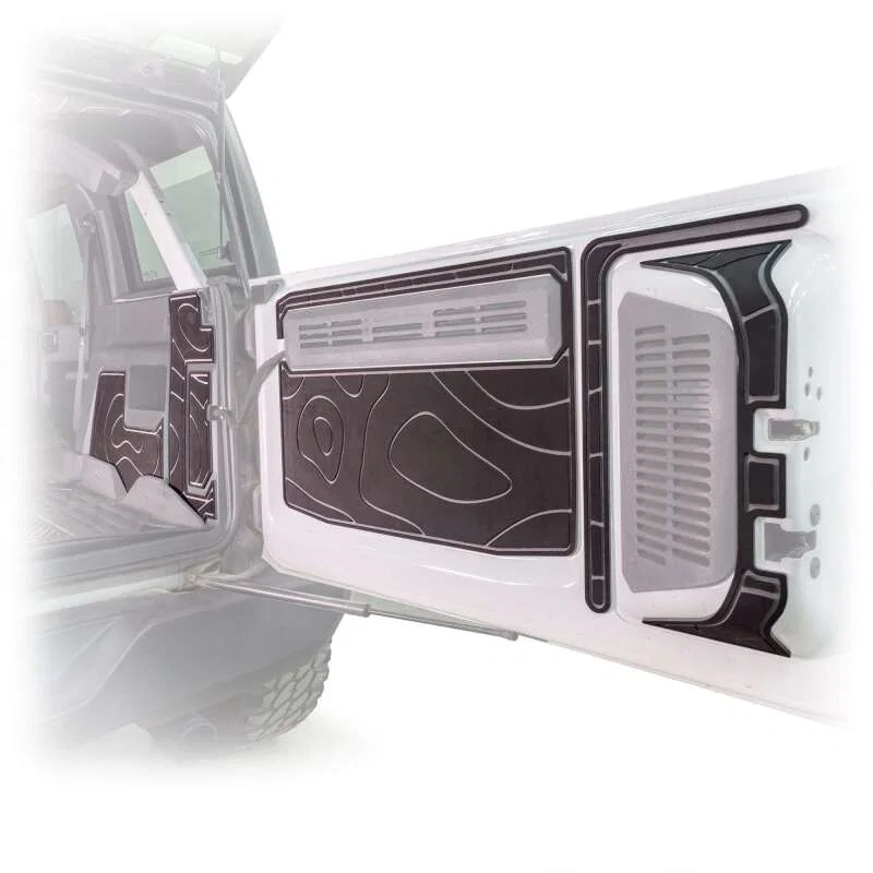 TURN Offroad IA5-M4B, 2021+ Ford Bronco Cargo Area Foam Protector Kit Black